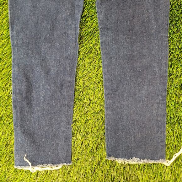 Vintage 80s Wrangler Jeans Womens 2 26x32 Medium-Wash Fraying USA - Picture 16 of 16